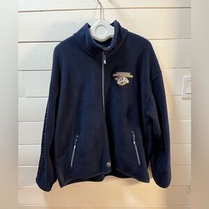 NASHVILLE PREDATORS – XL – NHL Fleece Zip-Up Jacket